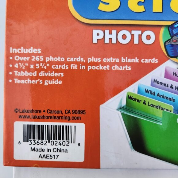 Lakeshore SCIENCE PHOTO LIBRARY Flashcard Set AA636 for Pocket Charts Classroom - Picture 4 of 16